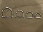 Stainless Steel Welded D-Ring (Lots) 5-sizes Webbing/Straps/Pet Collars *USA*