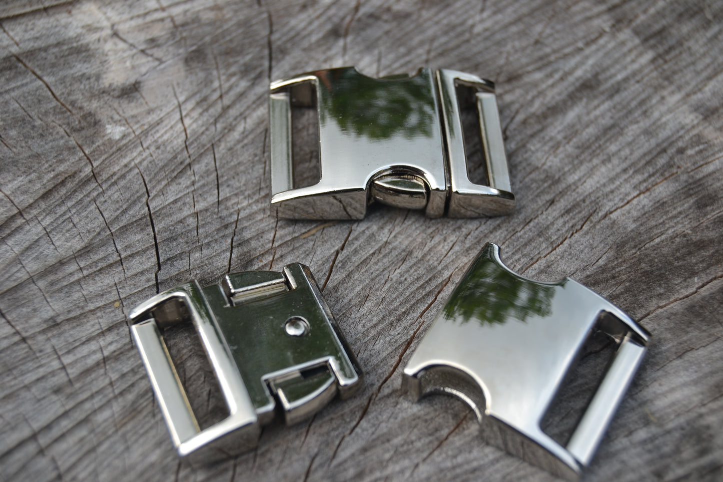 Metal Buckles for Paracord Bracelets/Dog/Pet Collar 3-sizes.