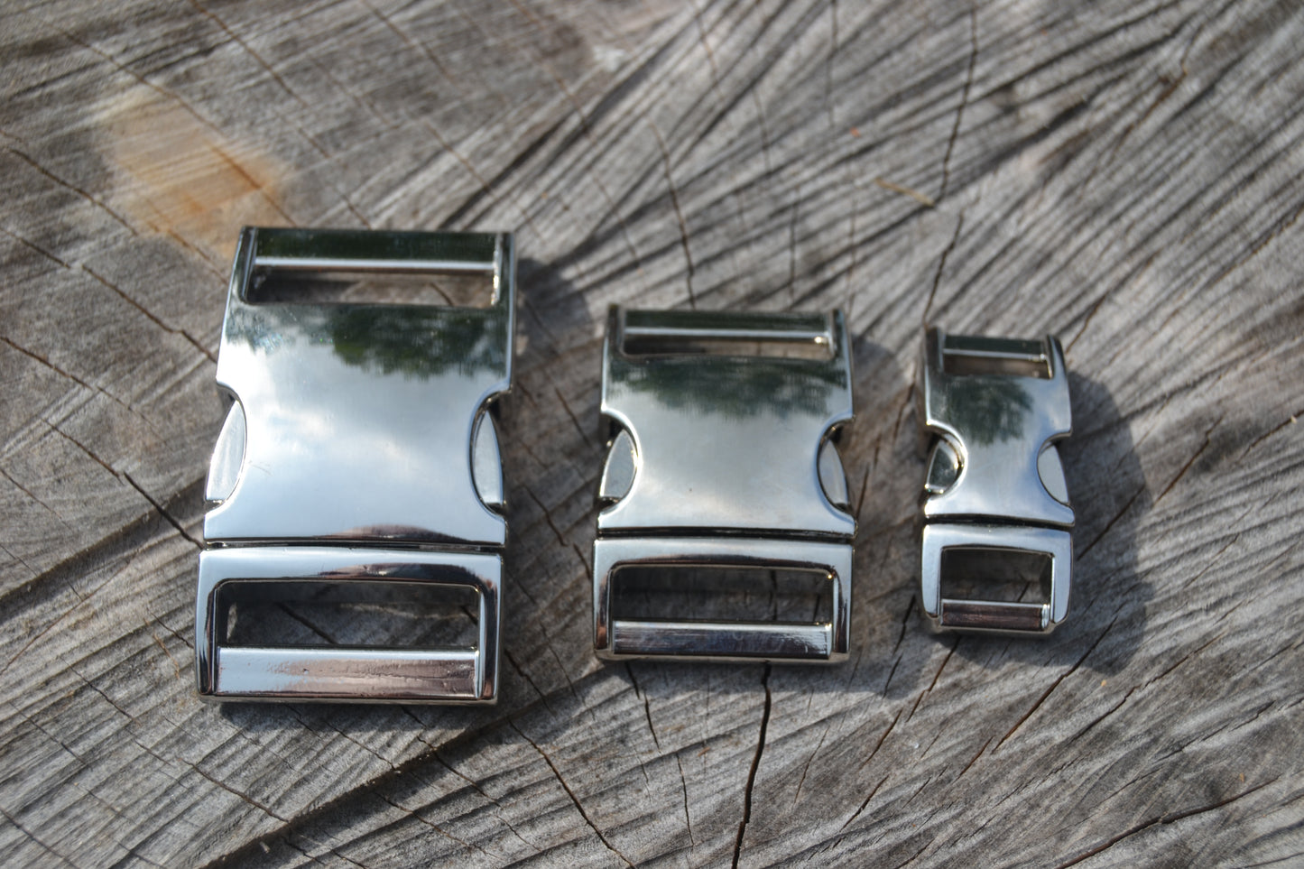 Metal Buckles for Paracord Bracelets/Dog/Pet Collar 3-sizes.