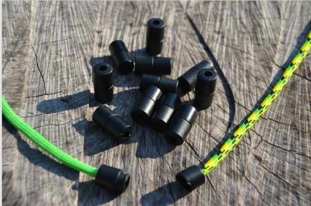 5 -100 ~ Black or White -Breakaway Pop Barrel Safety Buckles. Paracord buckles