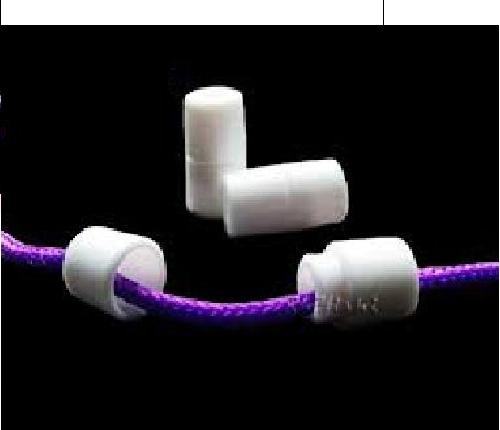 5 -100 ~ Black or White -Breakaway Pop Barrel Safety Buckles. Paracord buckles
