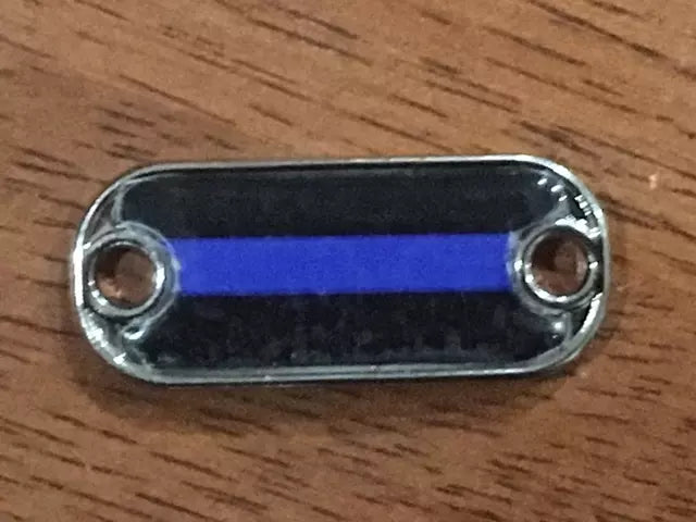 2-Police Department Thin Blue Line or American Flags Paracord Charms.